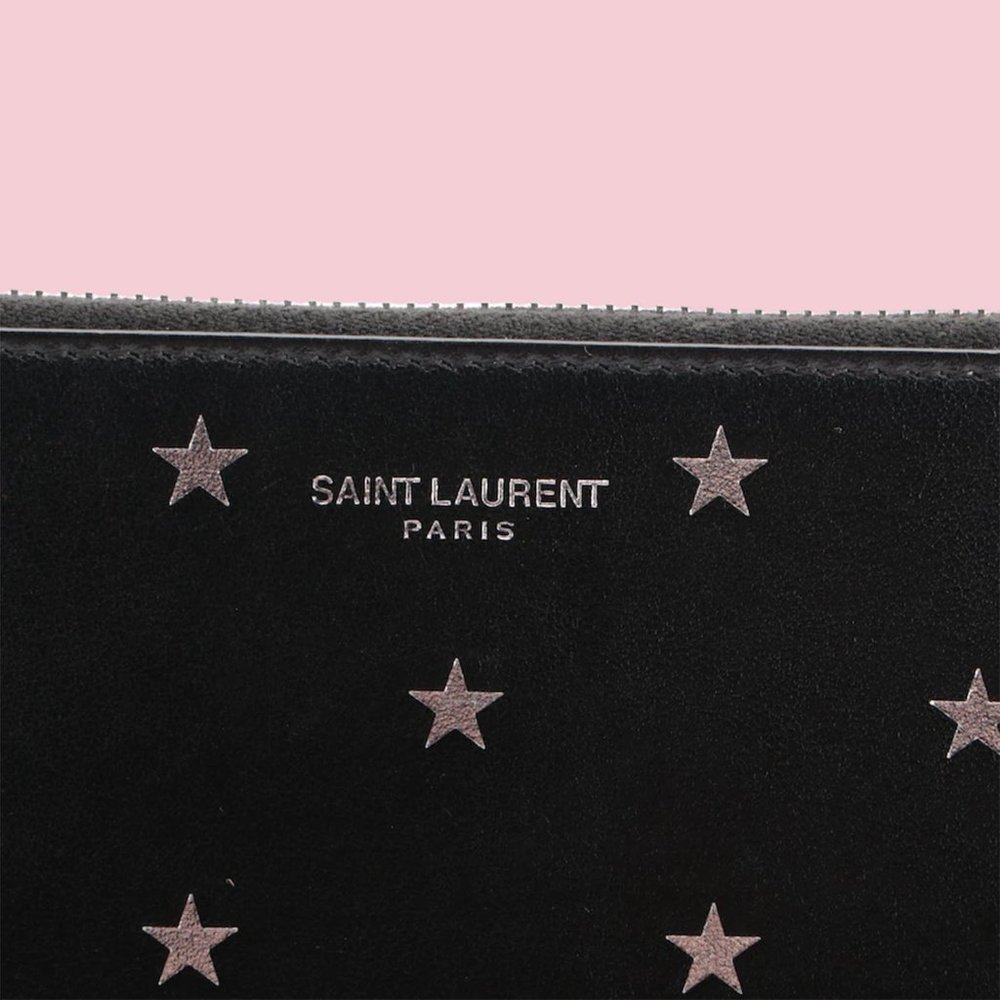Saint Laurent Leather Medium Zip Pouch - Picture 6 of 11